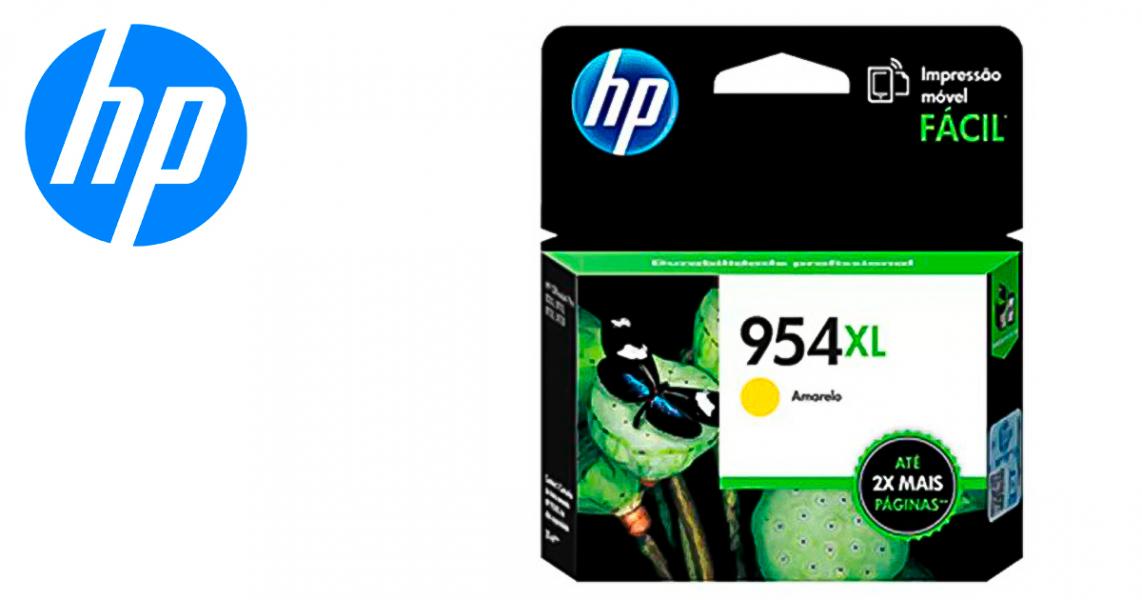 tinta hp l0s68al - 954xl yellow officejet pro 82108710872087307740 (1600pgs)