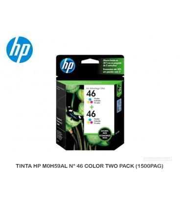 tinta hp m0h59al n° 46 color two pack (1500pag)