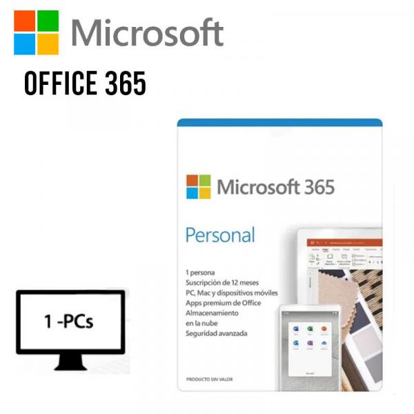 microsoft office 365 personal 1 ano